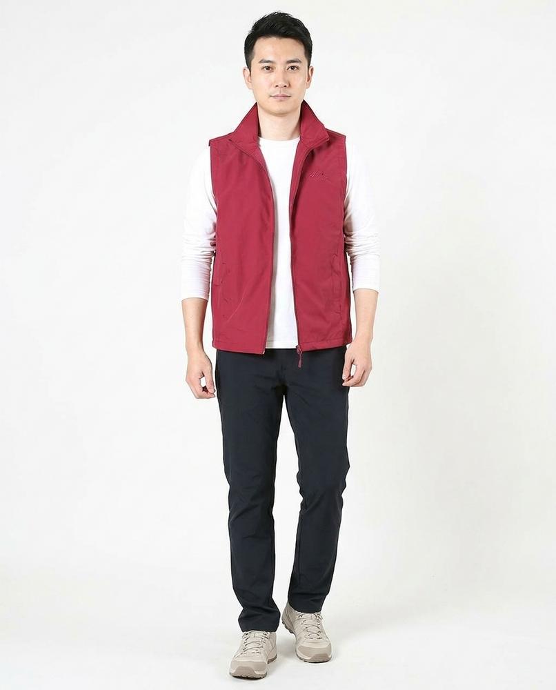 Nord Wear - Nazen | Zip-Up Stand-Up Collar Vest Men