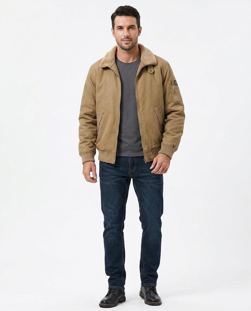 Nord Wear - Nikud | Sherpa-Collar Zippered Jacket Men