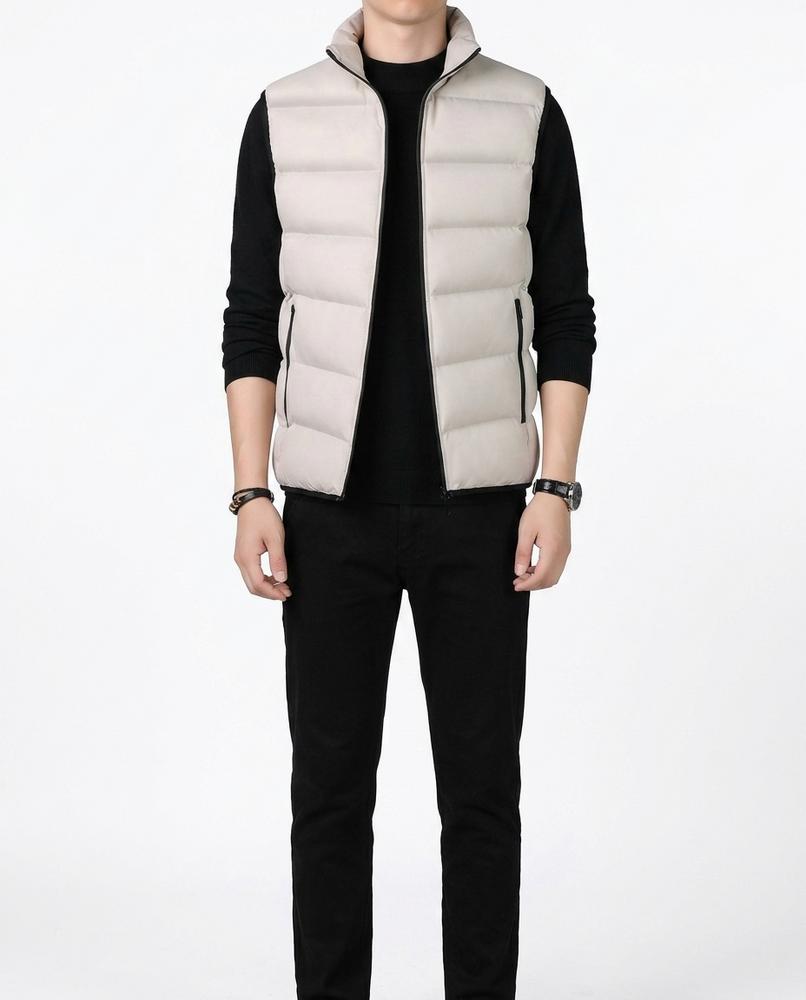 Nord Wear - Metar | Quilted Stand-Collar Vest Men