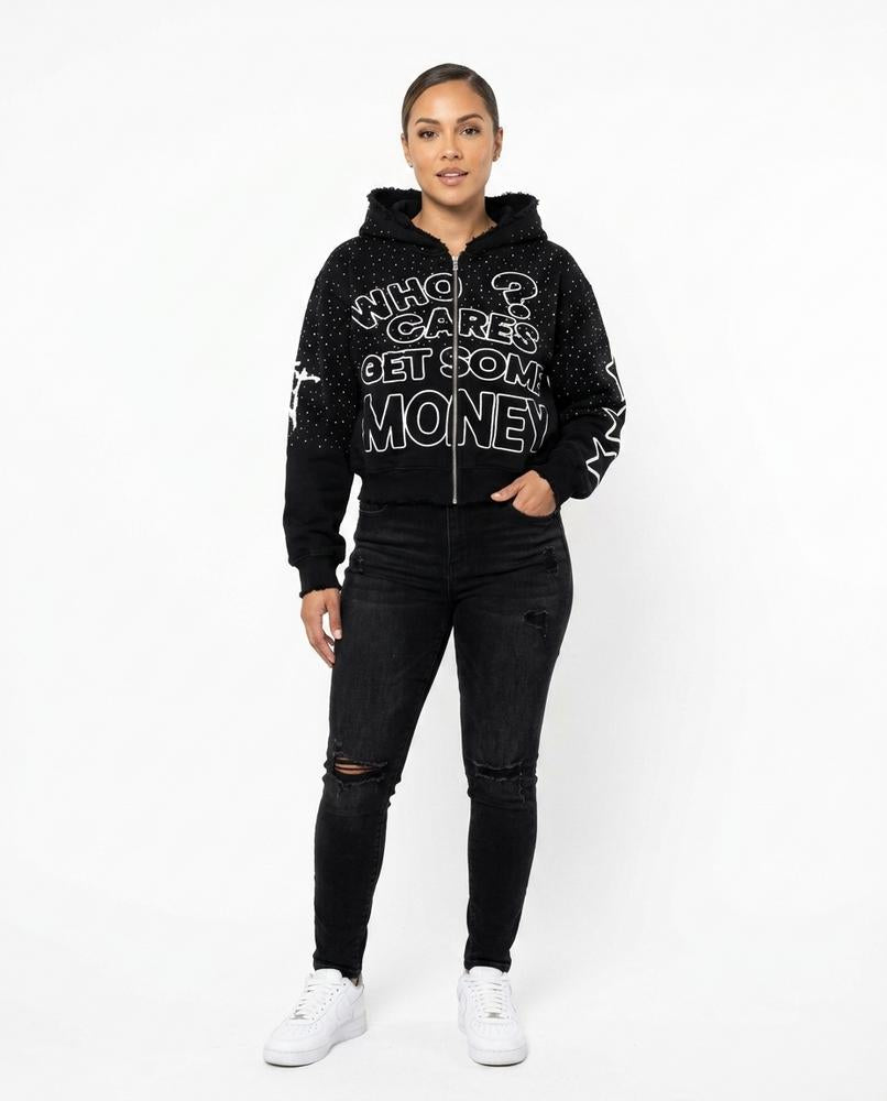 Nord Wear - Vahat | Zip-Up Embellished Hoodie Unisex