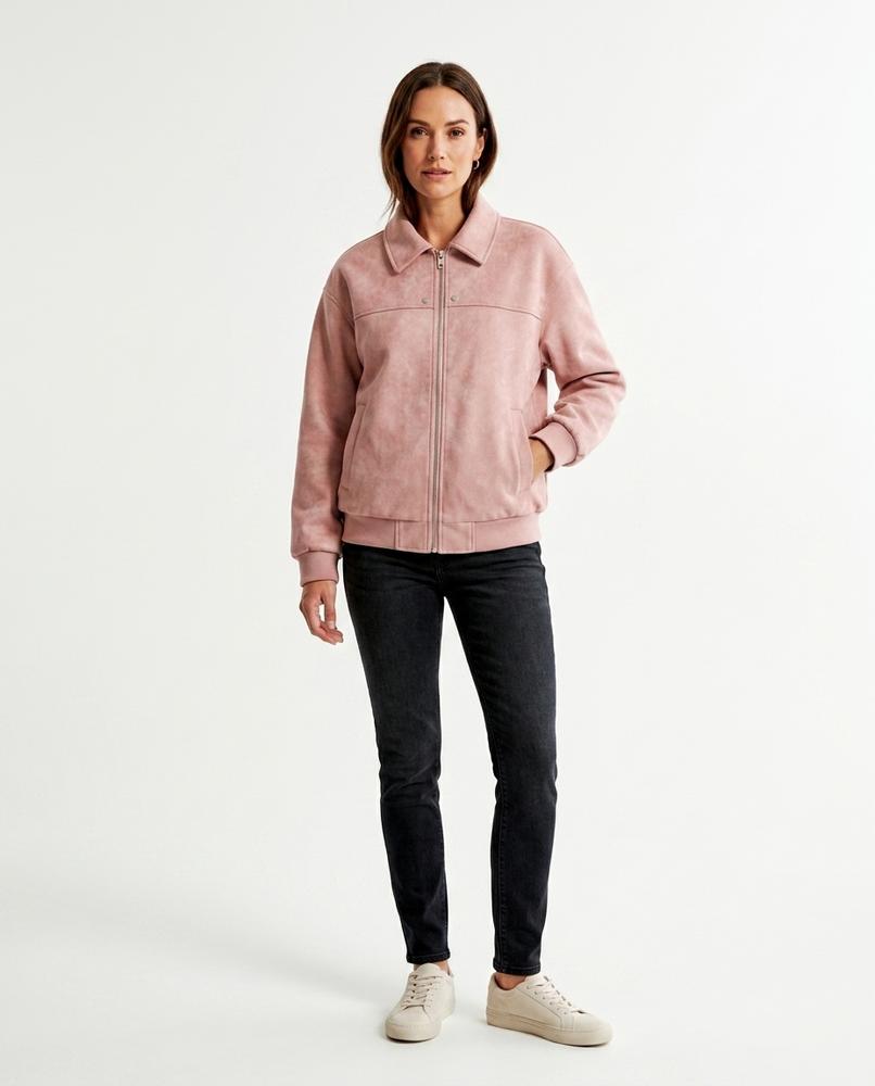 Nord Wear - Vunod | Faux Leather Zip-Up Jacket Women