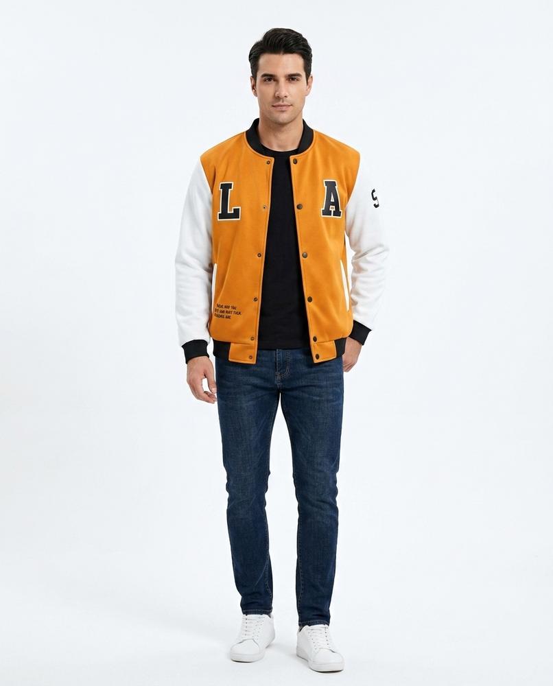 Nord Wear - Aiduv | Color-Block Varsity Jacket Men