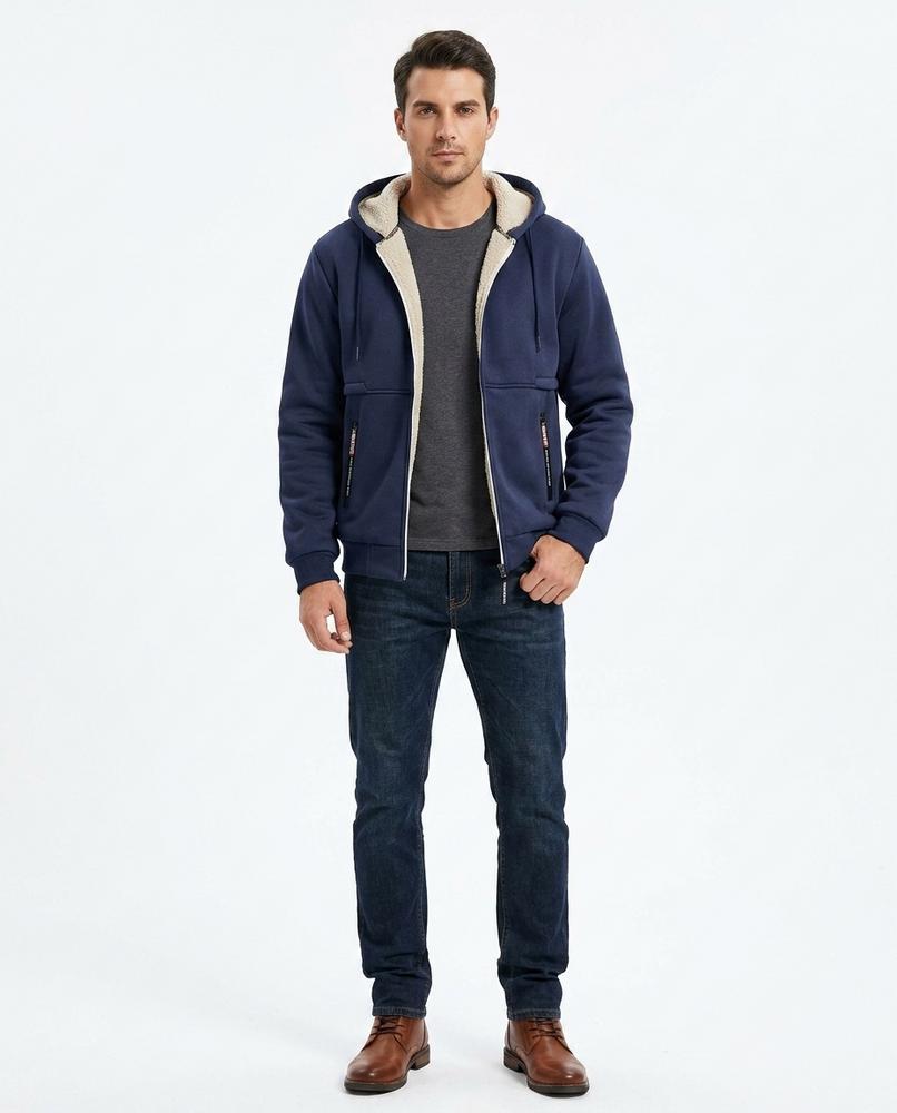Nord Wear - Mefit | Sherpa-Lined Zip-Up Jacket Men