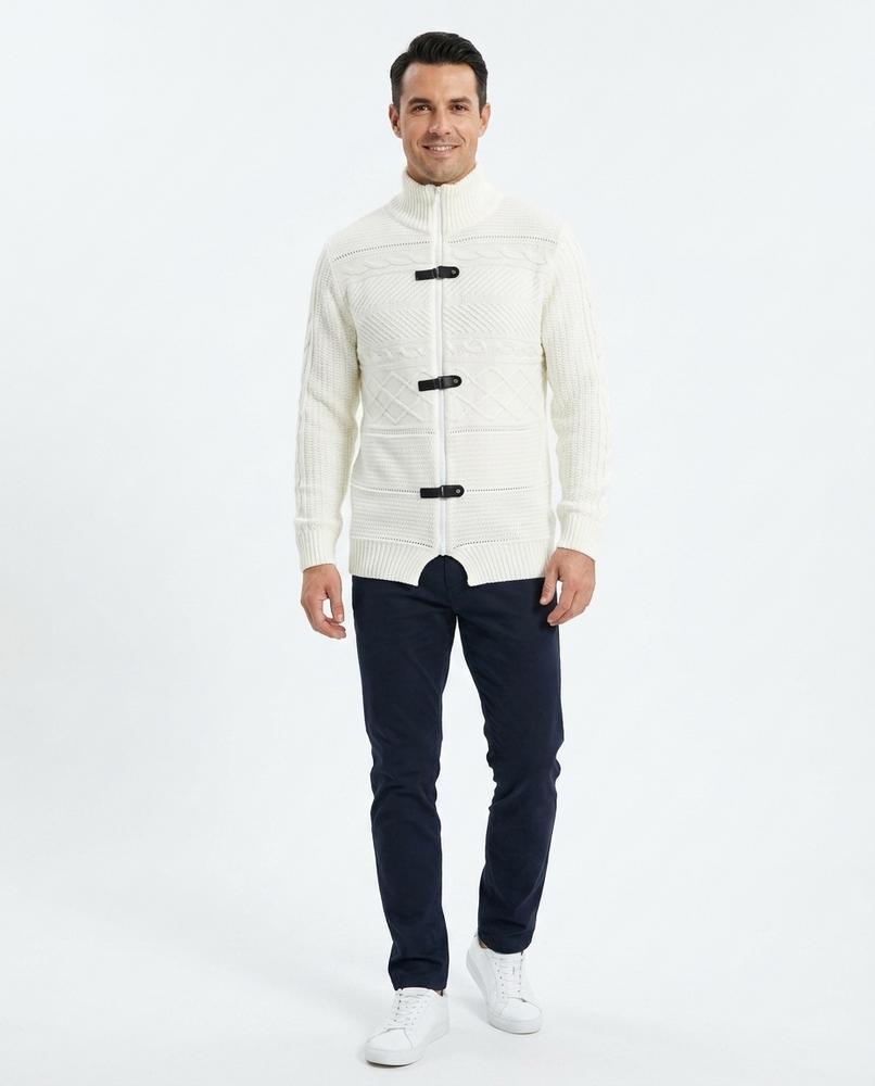 Nord Wear - Aosot | Structured High-Collar Knit Cardigan Men