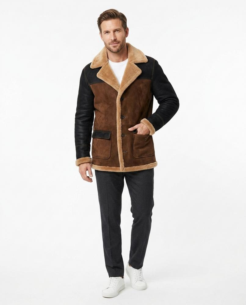 Nord Wear - Codim | Shearling-Lined Two-Tone Jacket Men