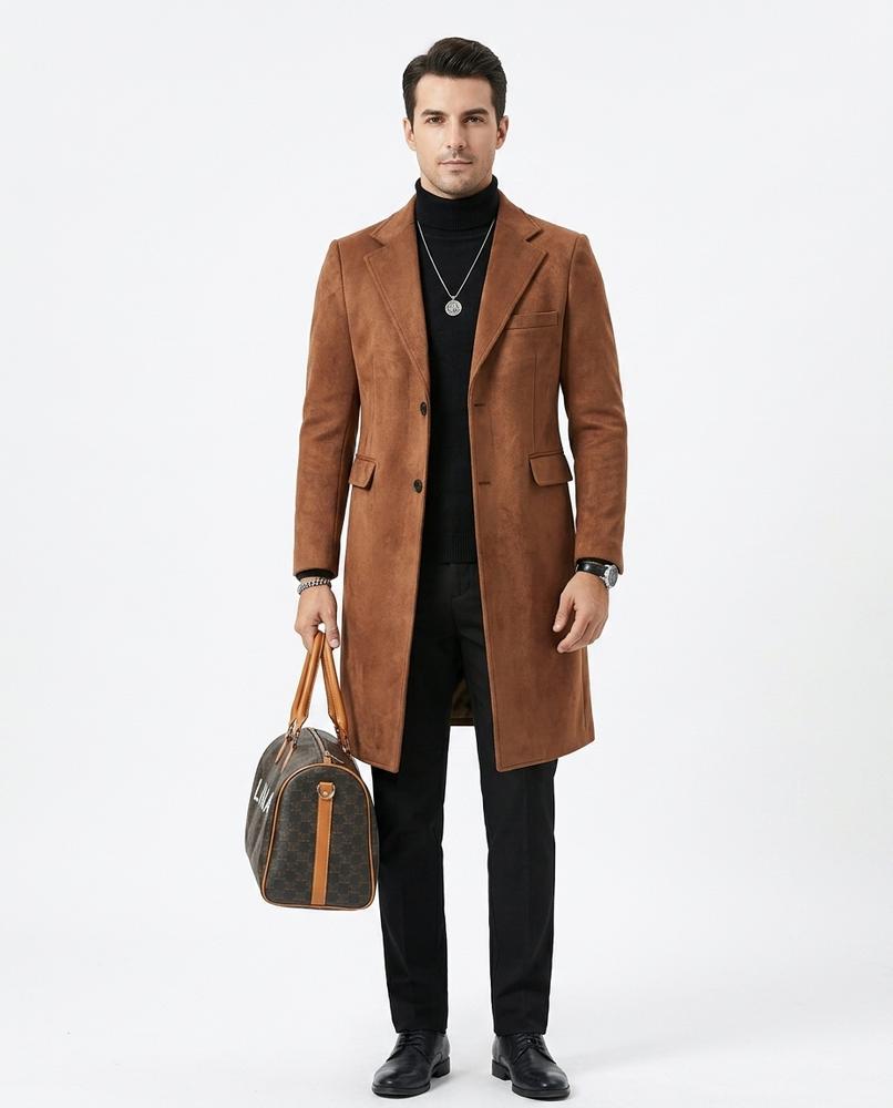 Nord Wear - Rases | Single-Breasted Lined Coat Men