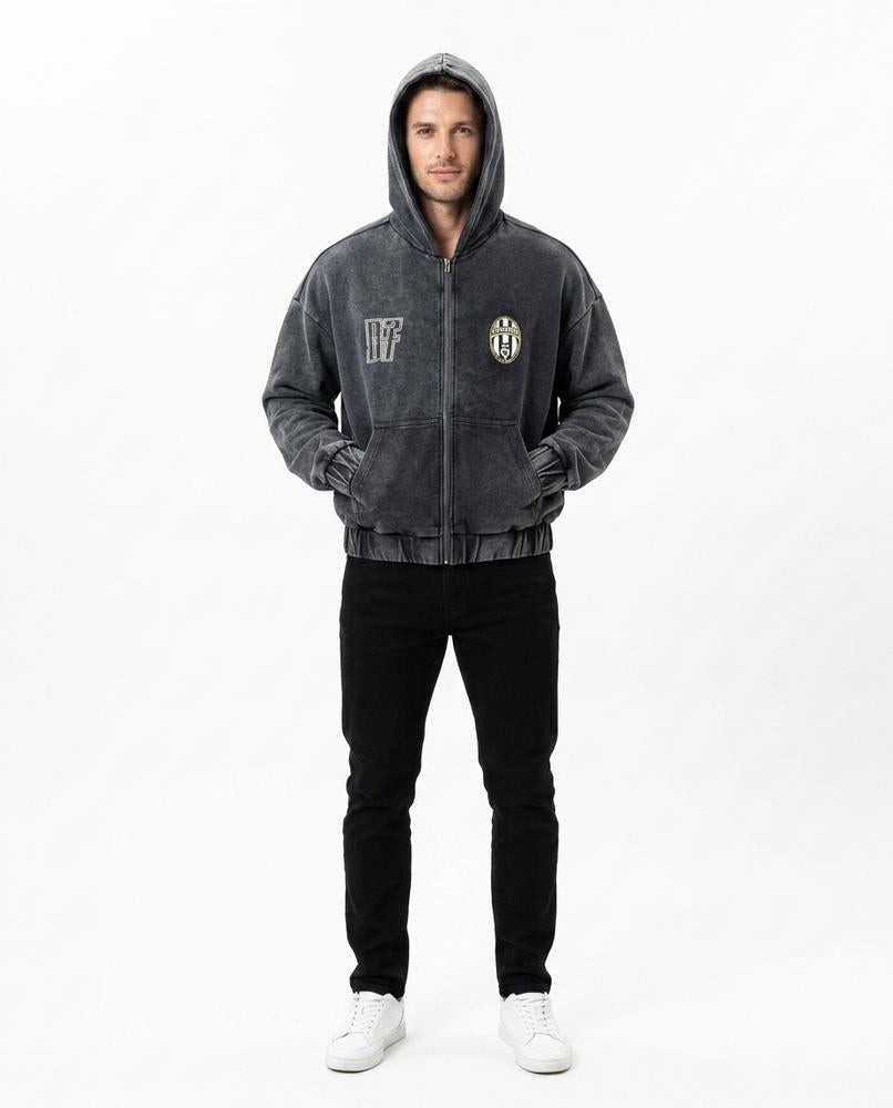 Nord Wear - Rozek | Washed Zip-Up Hoodie Unisex