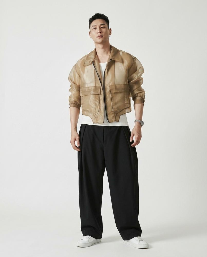 Nord Wear - Zefuk | Sheer Cropped Jacket Men