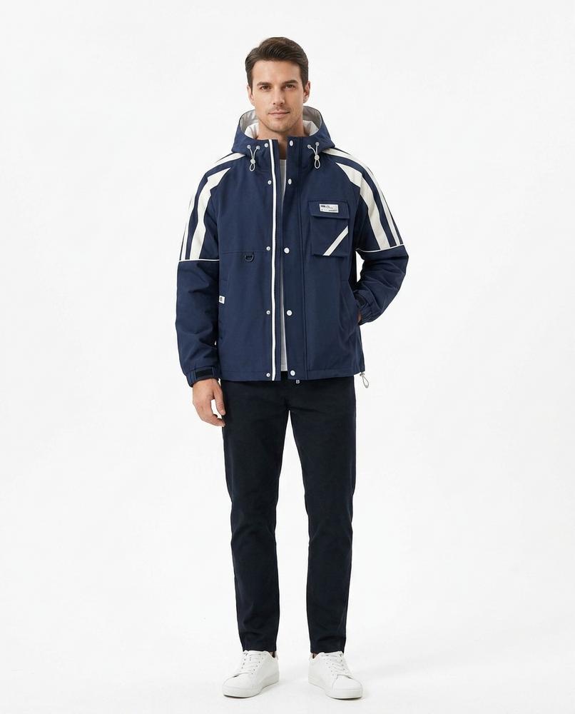 Nord Wear - Yenom | Hooded Striped Jacket Men
