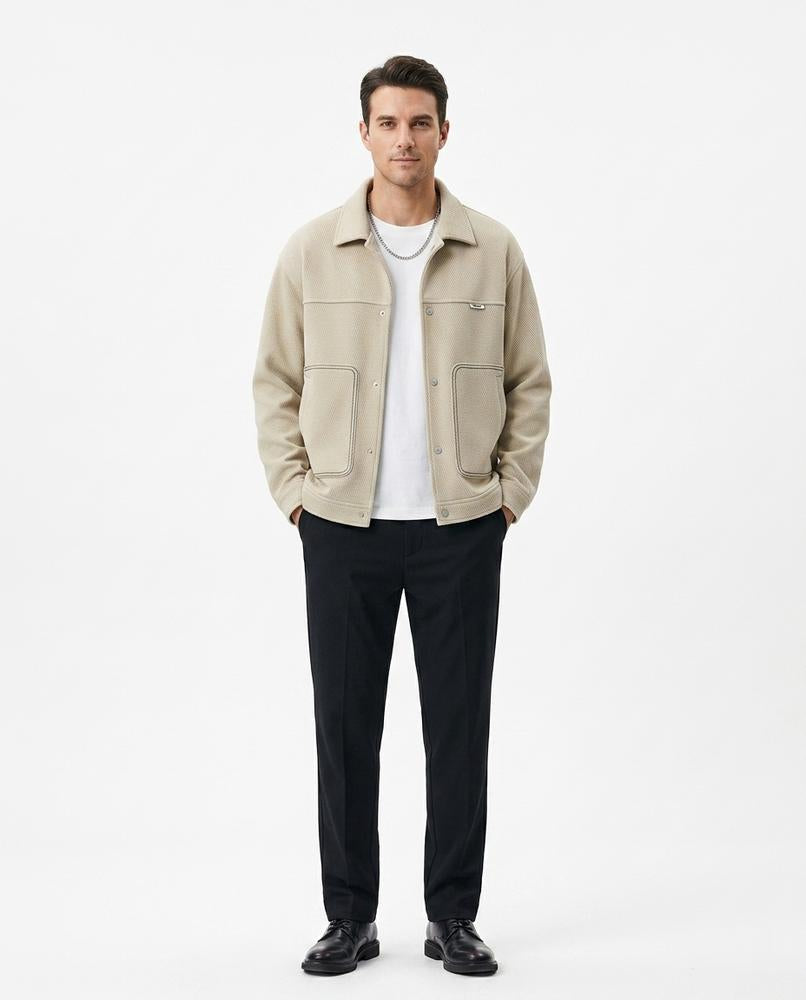 Nord Wear - Suved | Textured Contrast-Stitched Jacket Men