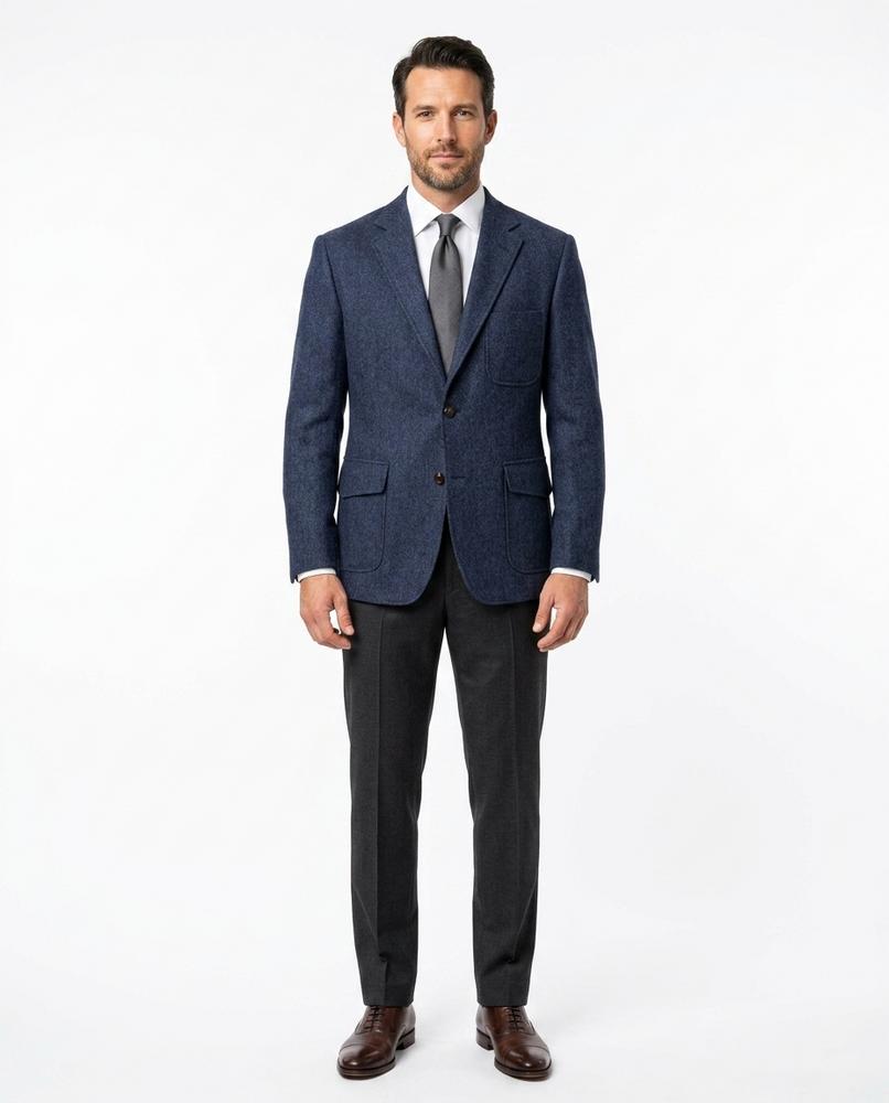 Nord Wear - Aevis | Structured Notched Lapel Blazer Men