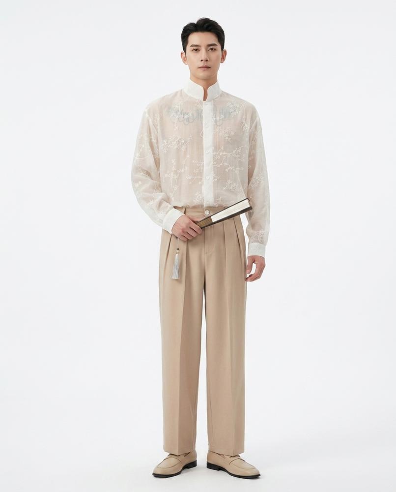 Nord Wear - Colod | Sheer Embroidered Shirt Men
