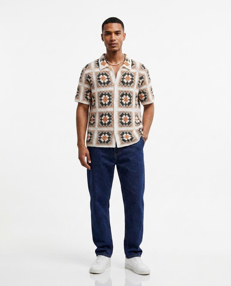 Nord Wear - Nehim | Crocheted Short-Sleeved Shirt Men