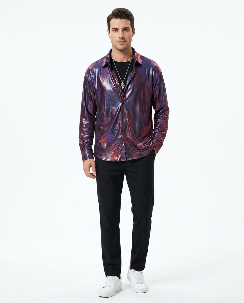 Nord Wear - Eulol | Velvet Button-Up Shirt Men
