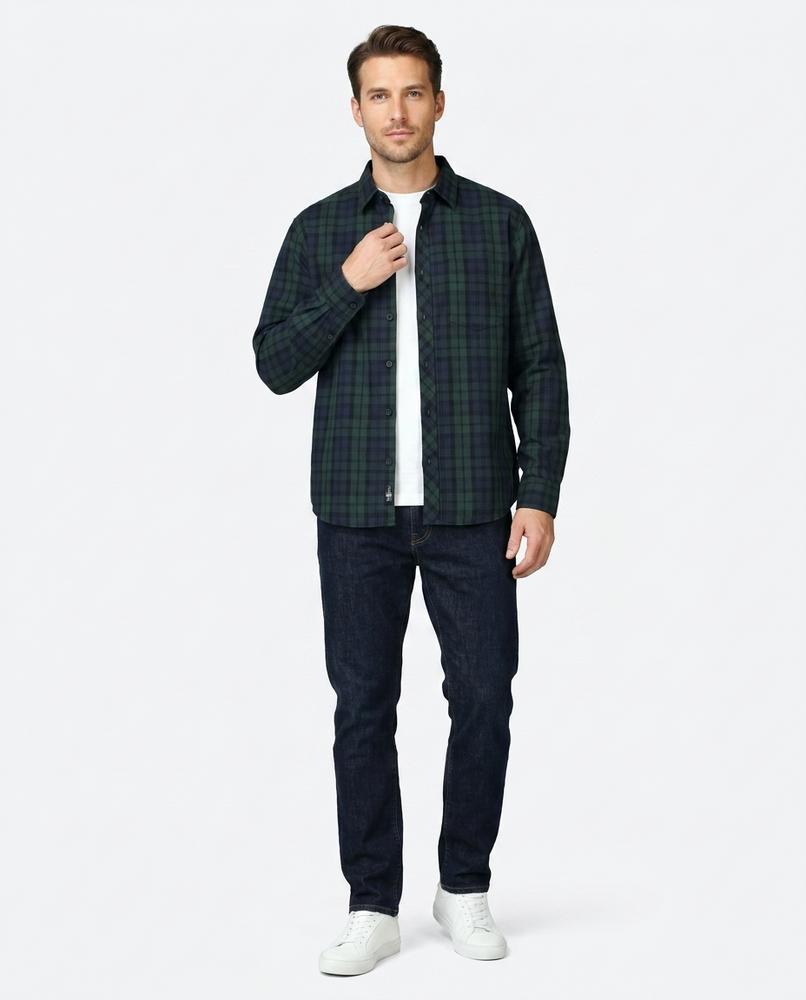 Nord Wear - Eazos | Plaid Button-Up Shirt Men