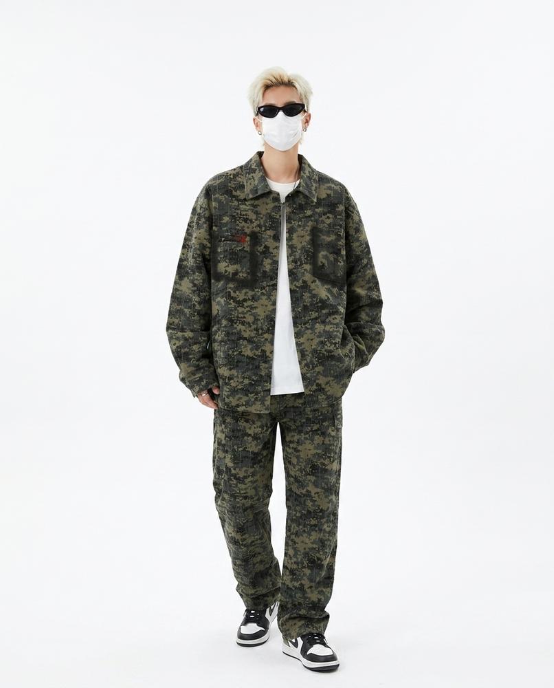 Nord Wear - Ruzan | Camouflage Zip-Up Jacket Unisex