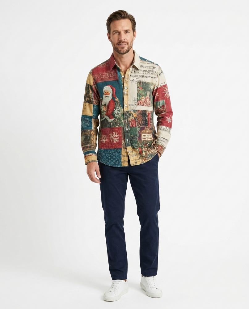 Nord Wear - Eeder | Patterned Long-Sleeved Shirt Men