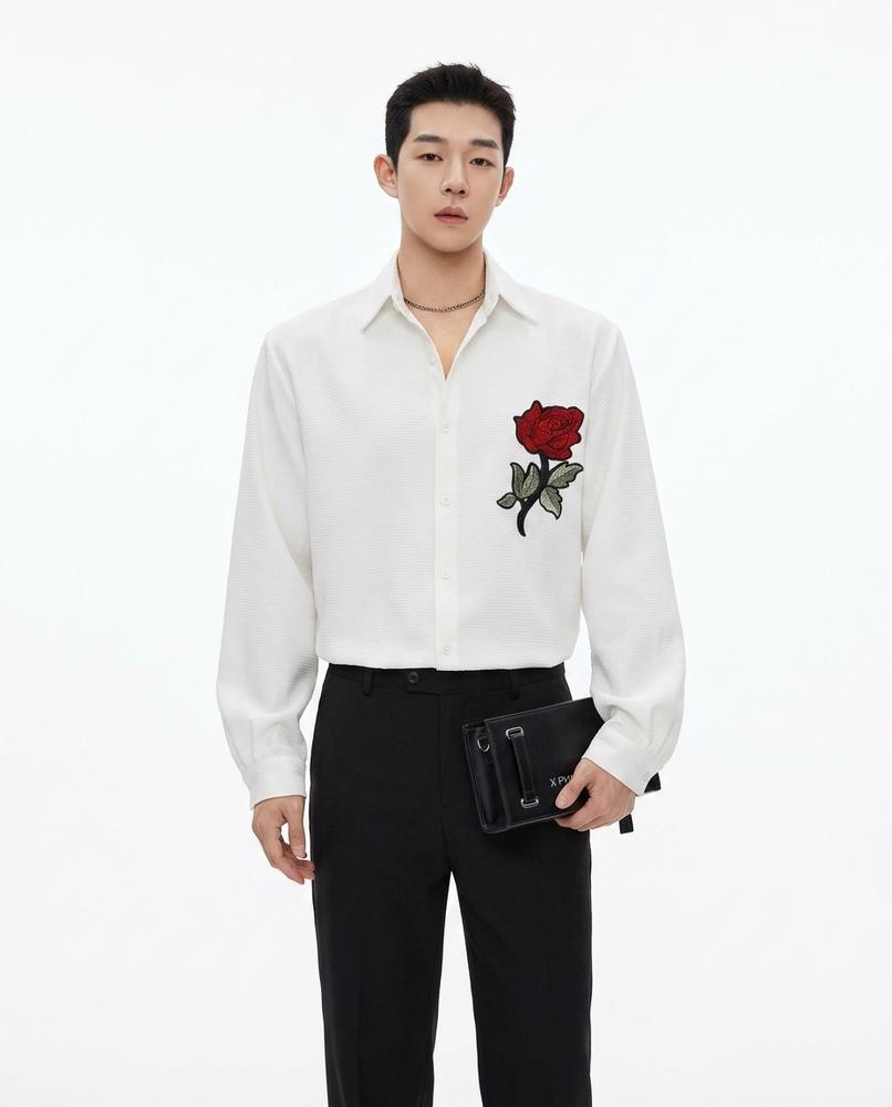Nord Wear - Ziros | Embroidered Long-Sleeved Shirt Men
