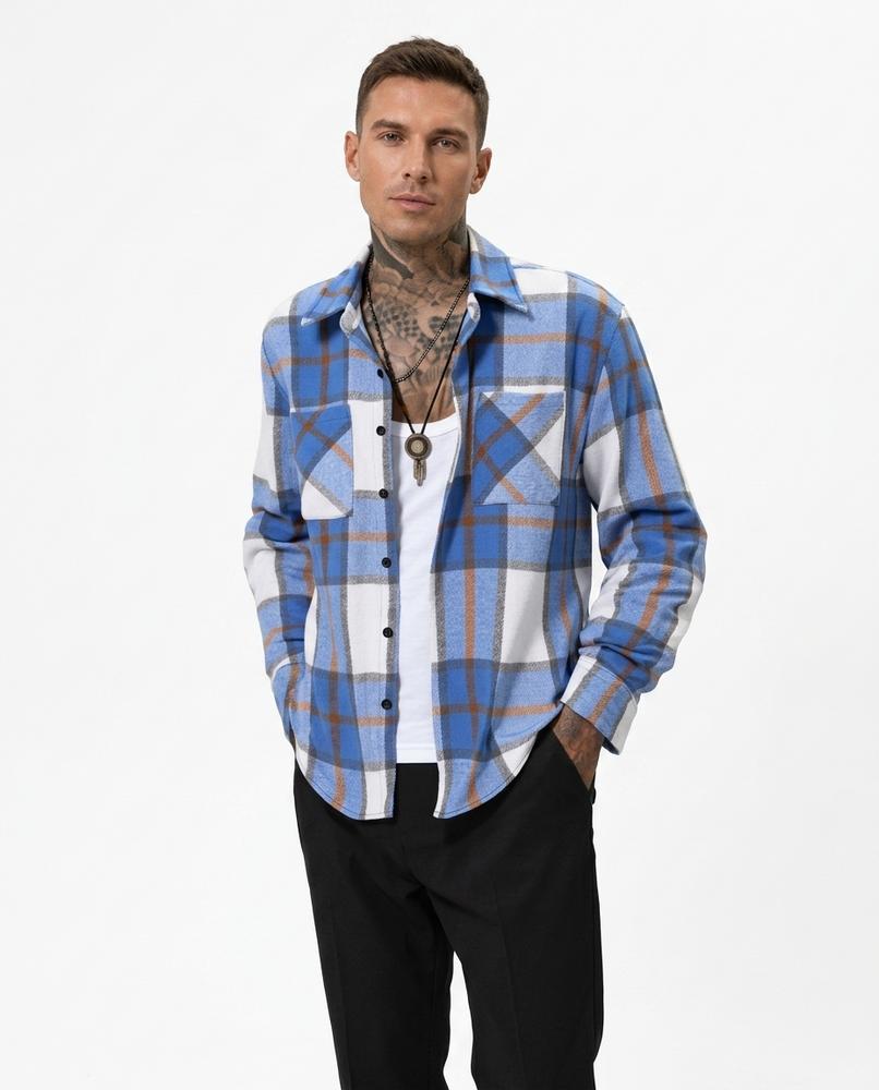 Nord Wear - Yifev | Plaid Button-Up Shirt Men