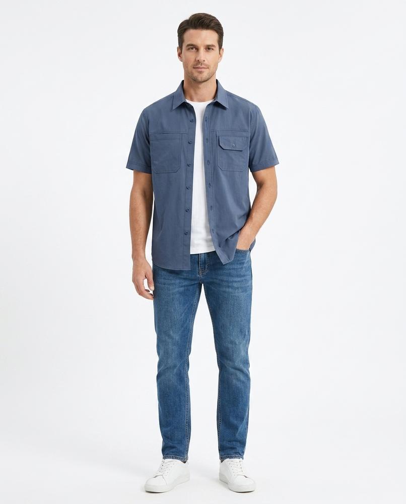 Nord Wear - Liven | Short-Sleeved Button-Up Shirt Men