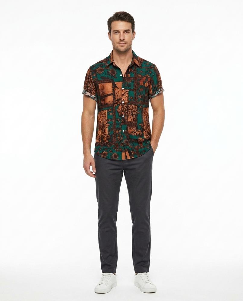 Nord Wear - Sopud | Printed Short-Sleeved Shirt Men