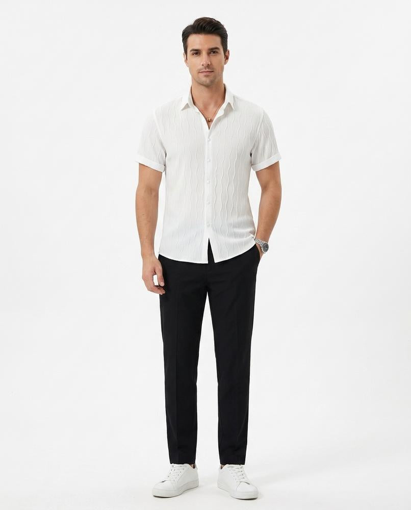 Nord Wear - Vukod | Textured Slim-Fit Shirt Men
