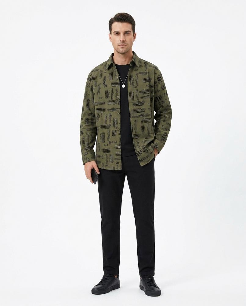 Nord Wear - Tidod | Patterned Long-Sleeved Shirt Men