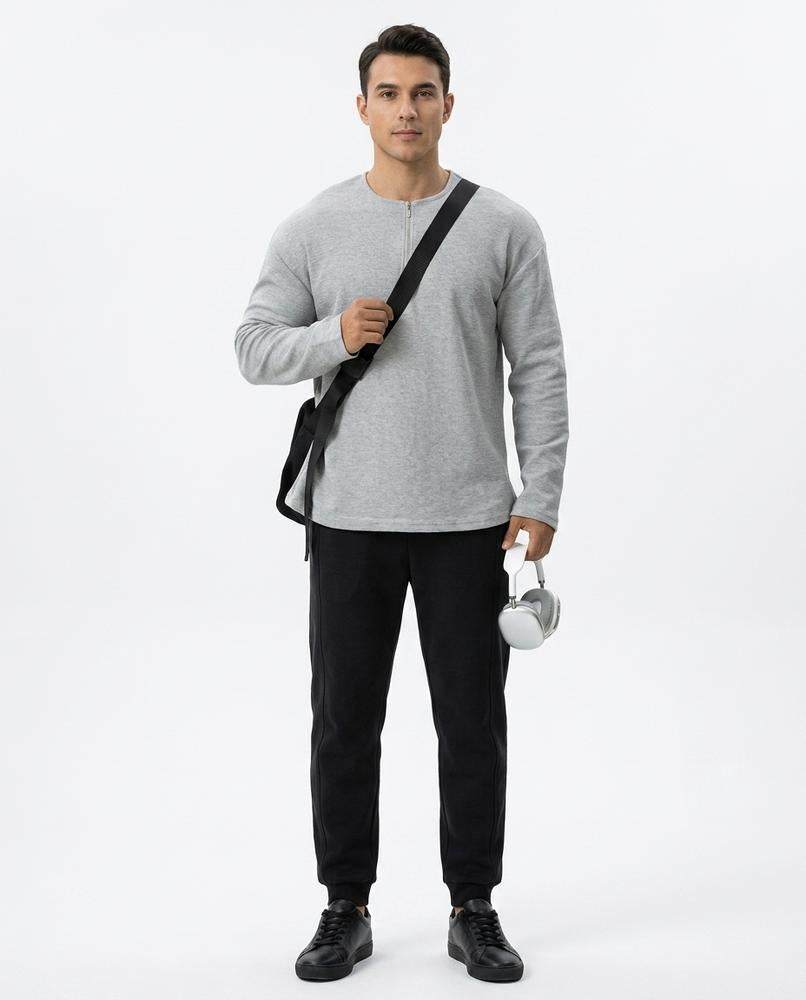 Nord Wear - Einek | Quarter-Zip Textured Sweater Men