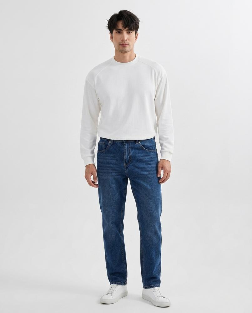 Nord Wear - Aamud | Raglan Sleeve Fine-Knit Sweatshirt Men