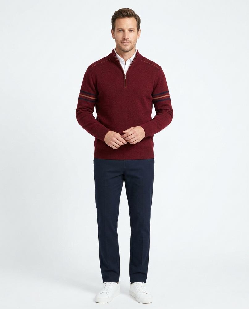 Nord Wear - Yuzik | Zip-Neck Knit Sweater Men
