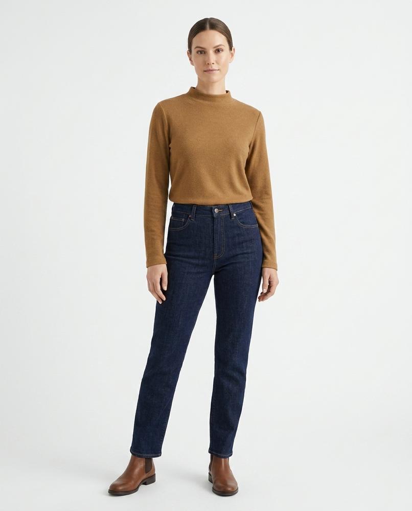 Nord Wear - Domos | Mock Neck Slim Fit Turtleneck Sweater Women