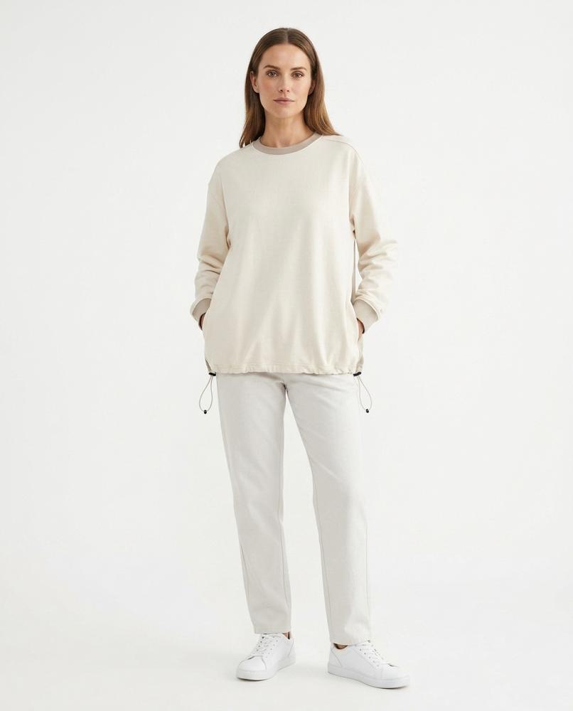 Nord Wear - Setel | Loose Fit Drawstring Hem Sweatshirt Women