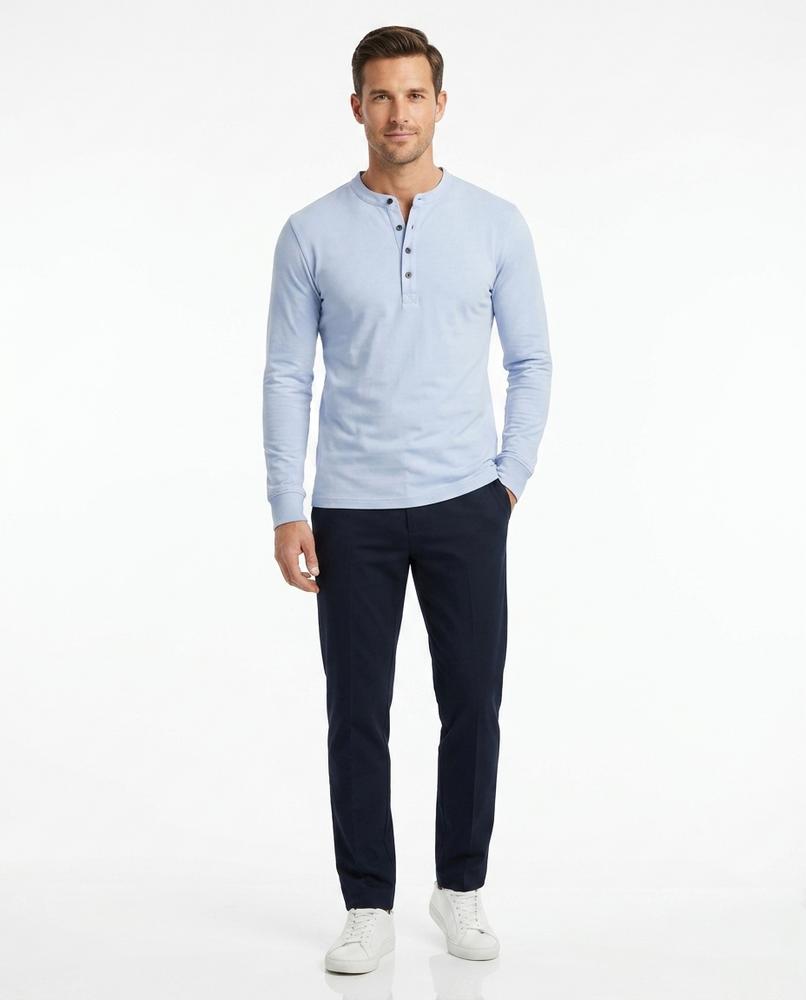 Nord Wear - Aabev | Slim-Fit Henley Shirt Men