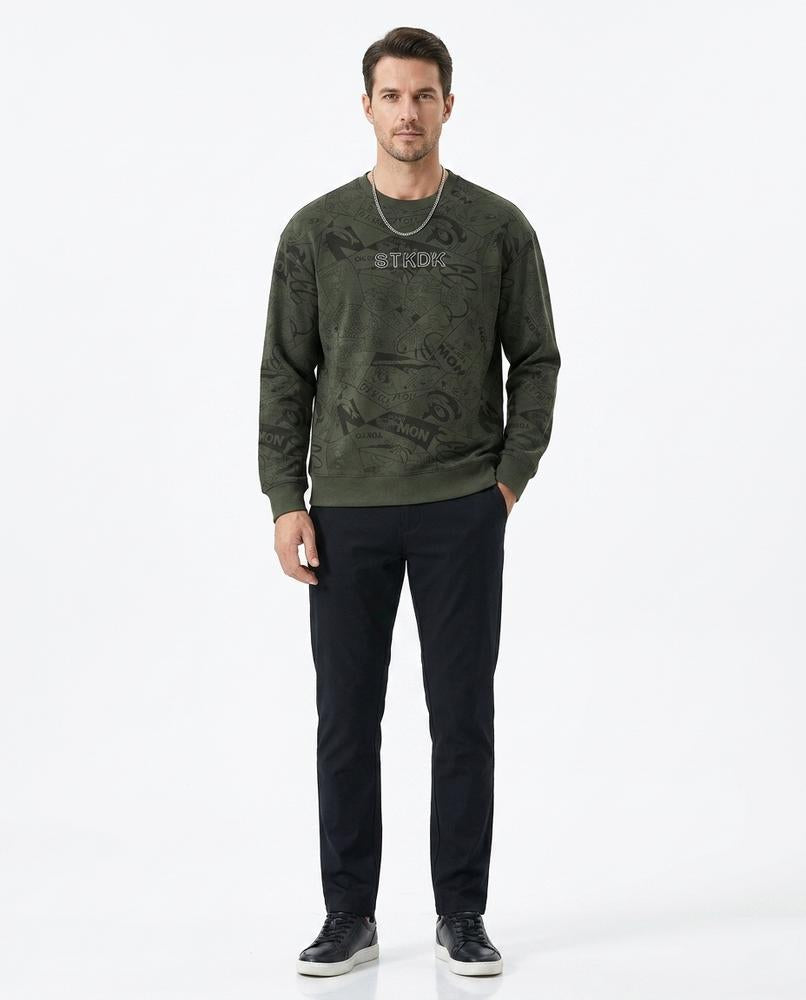 Nord Wear - Cotul | Printed Crewneck Sweatshirt Men