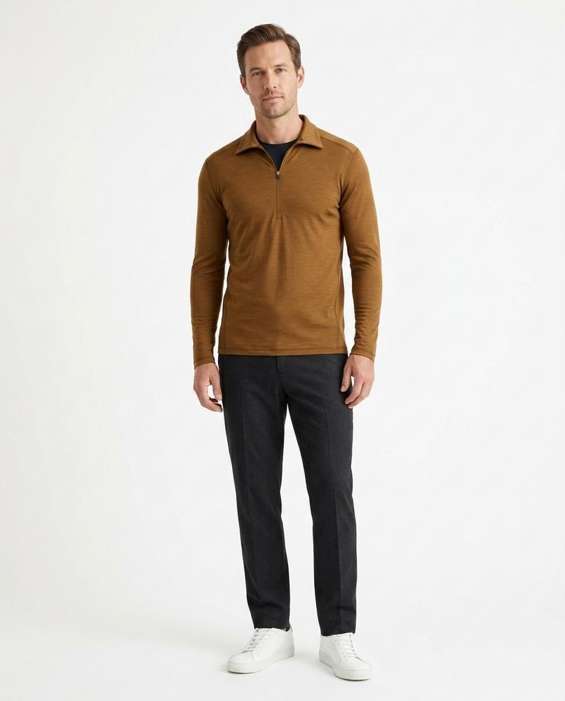 Nord Wear - Aisat | Half-Zip Merino Wool Top Women
