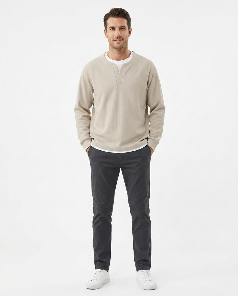 Nord Wear - Aabom | V-Notch Raglan Sleeve Sweatshirt Men