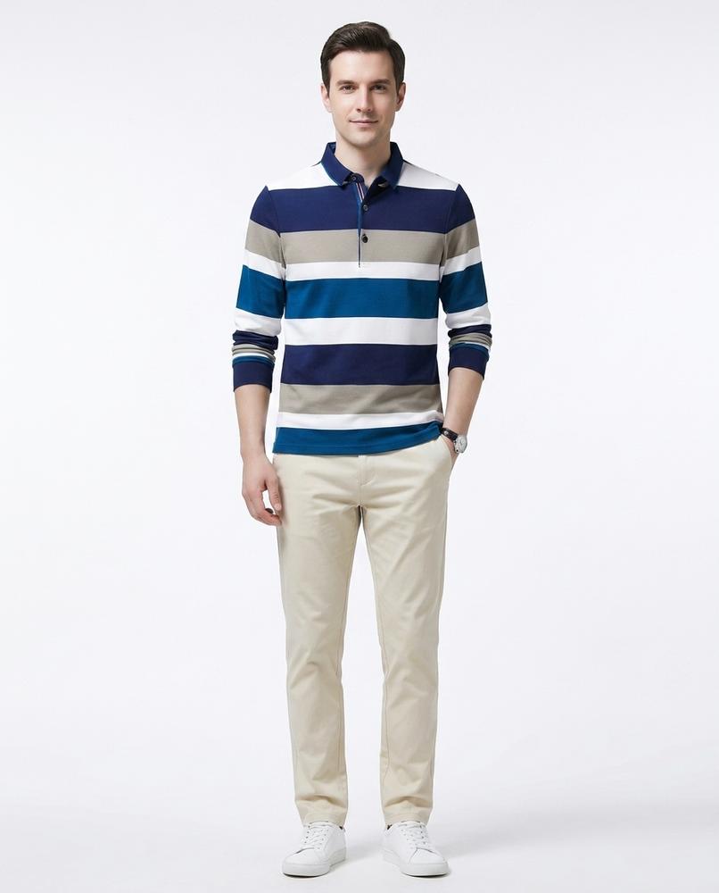 Nord Wear - Zulus | Long-Sleeved Striped Shirt Men