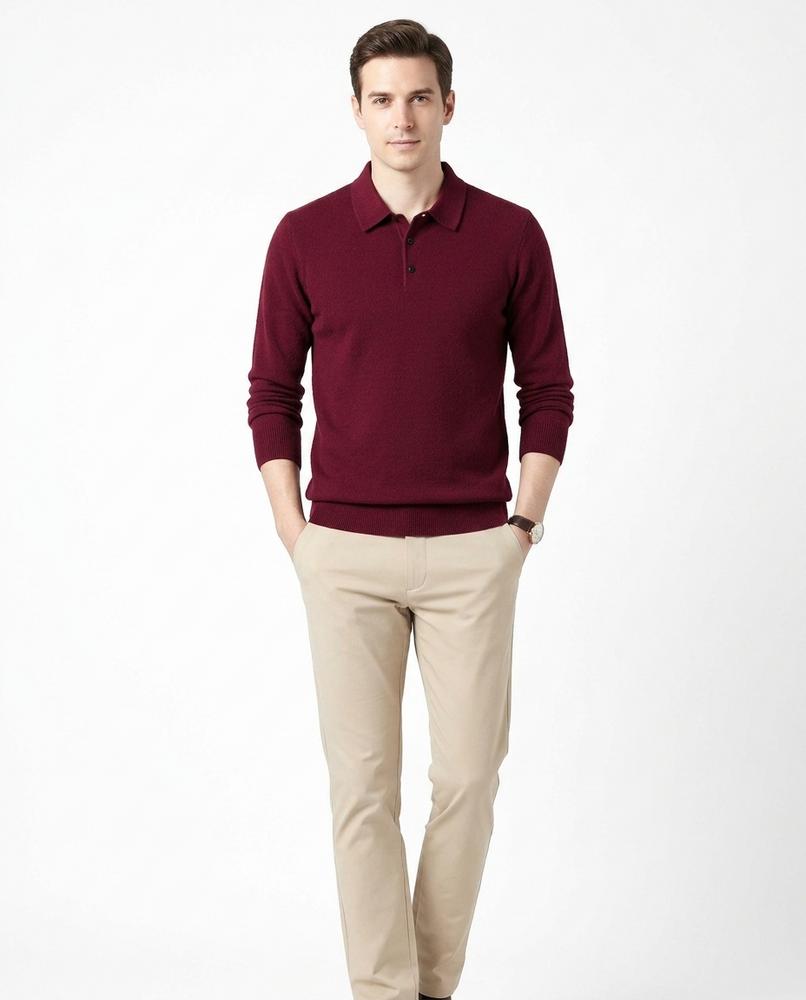 Nord Wear - Mosek | Collared Knit Sweater Men