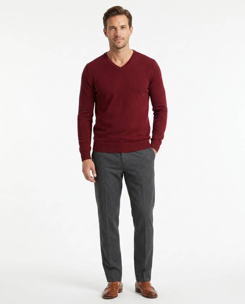 Nord Wear - Masov | Fine-Knit V-Neck Sweater Men