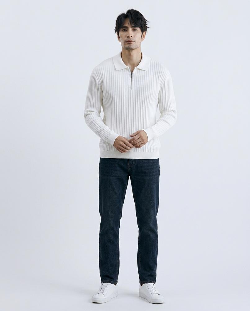 Nord Wear - Yagus | Ribbed Quarter-Zip Sweater Men