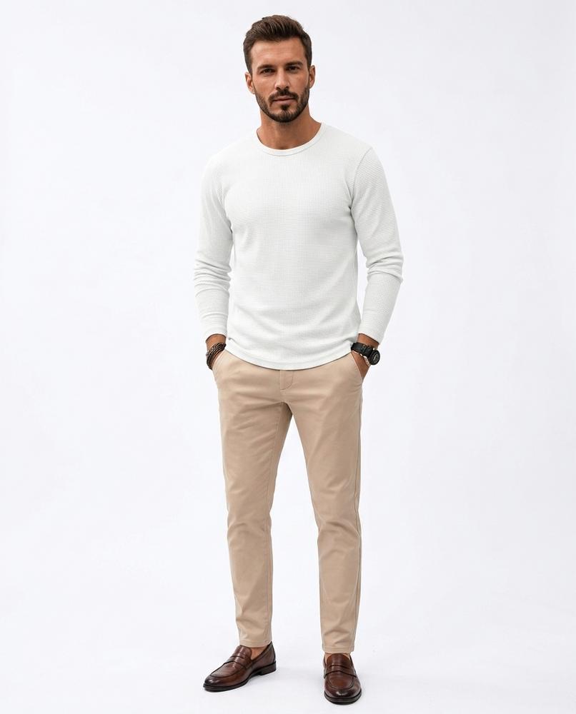 Nord Wear - Luvek | Waffle-Knit Long-Sleeve Shirt Men