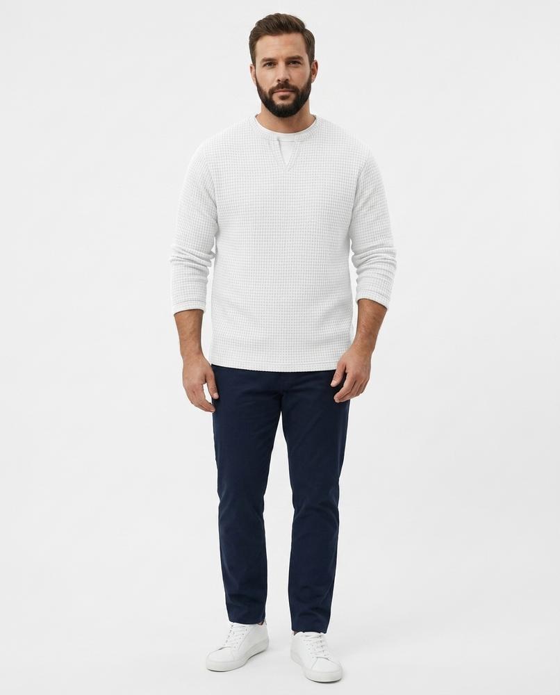 Nord Wear - Tovar | Textured Split-Neck Sweater Men