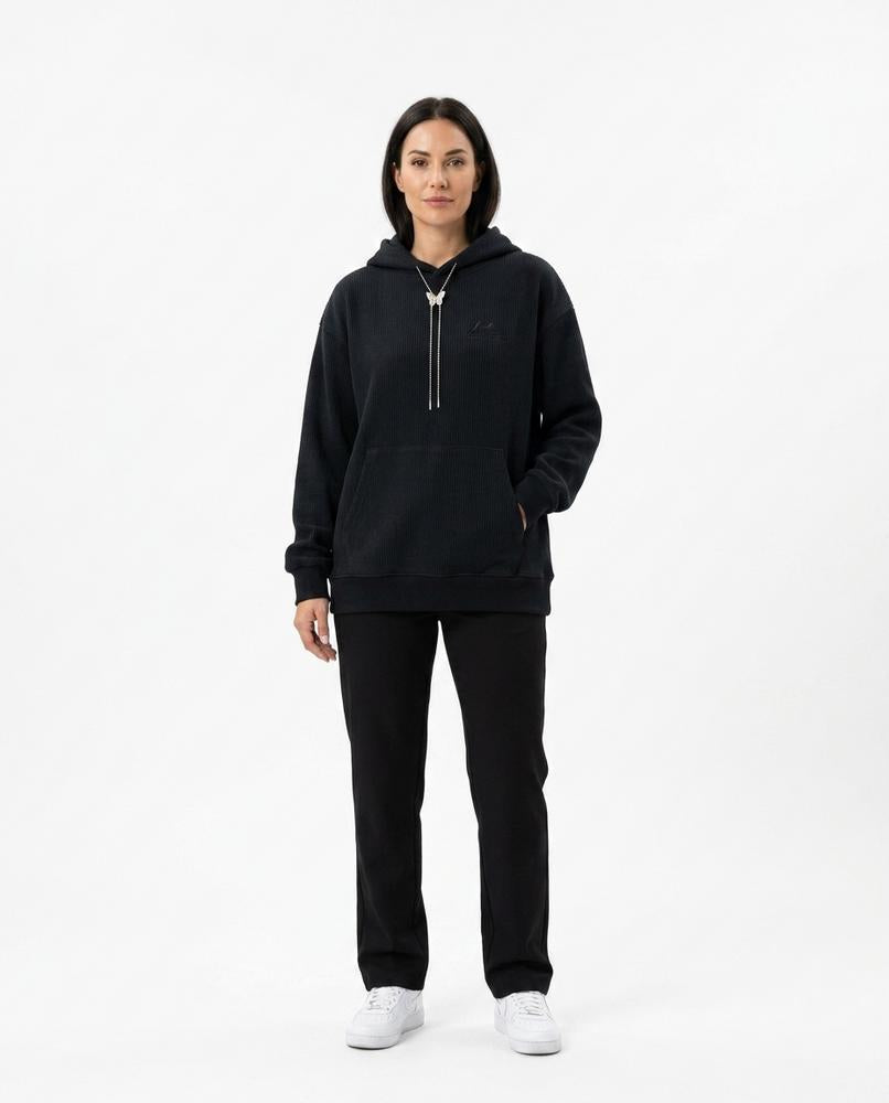 Nord Wear - Zofol | Waffle-Knit Relaxed Fit Hoodie Women