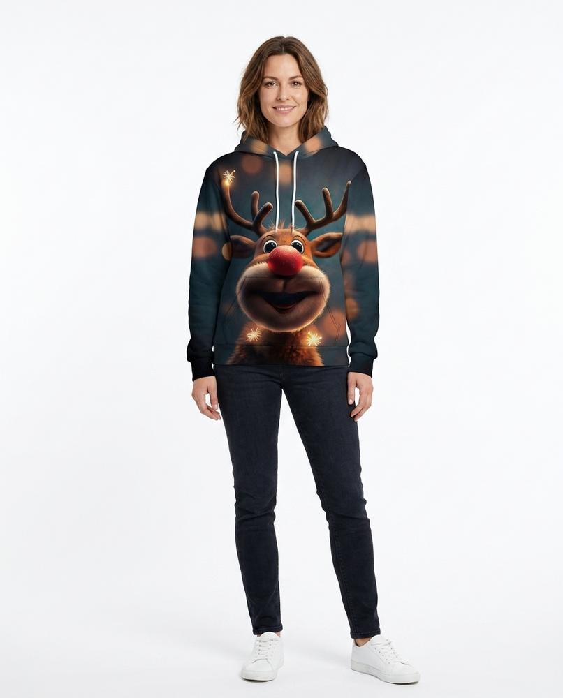 Nord Wear - Zuzak | Printed Relaxed-Fit Hoodie Women