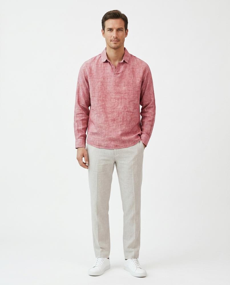 Nord Wear - Logov | Textured Popover Shirt Men