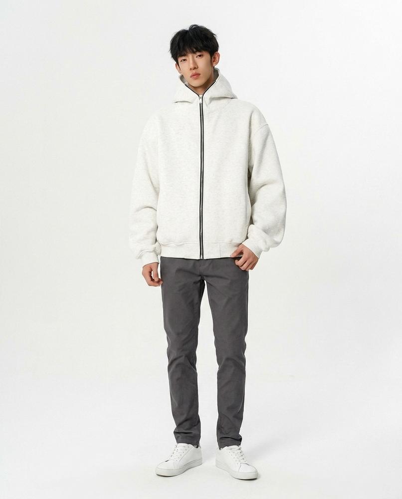 Nord Wear - Mires | Zip-Up Oversized Hoodie Men