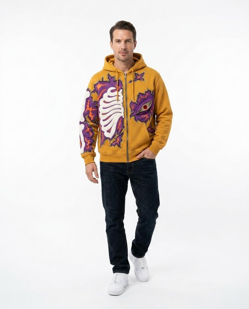 Nord Wear - Coniv | Full-Zip Embroidered Hoodie Unisex