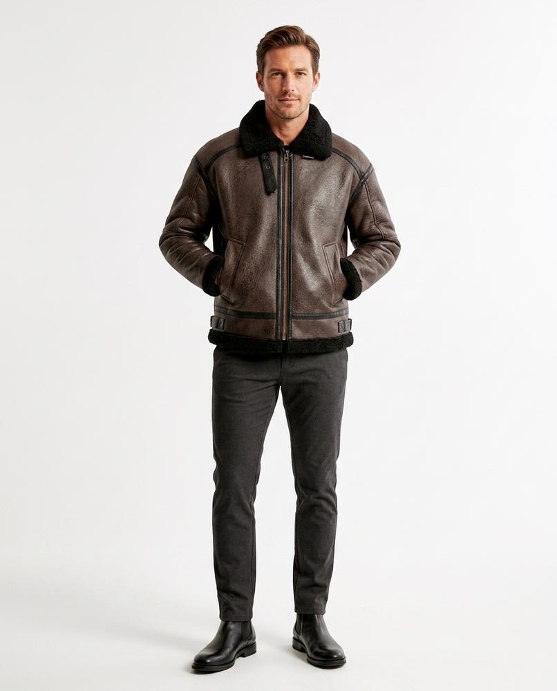 Nord Wear - Nufik | Shearling Collar Zip-Up Jacket Women