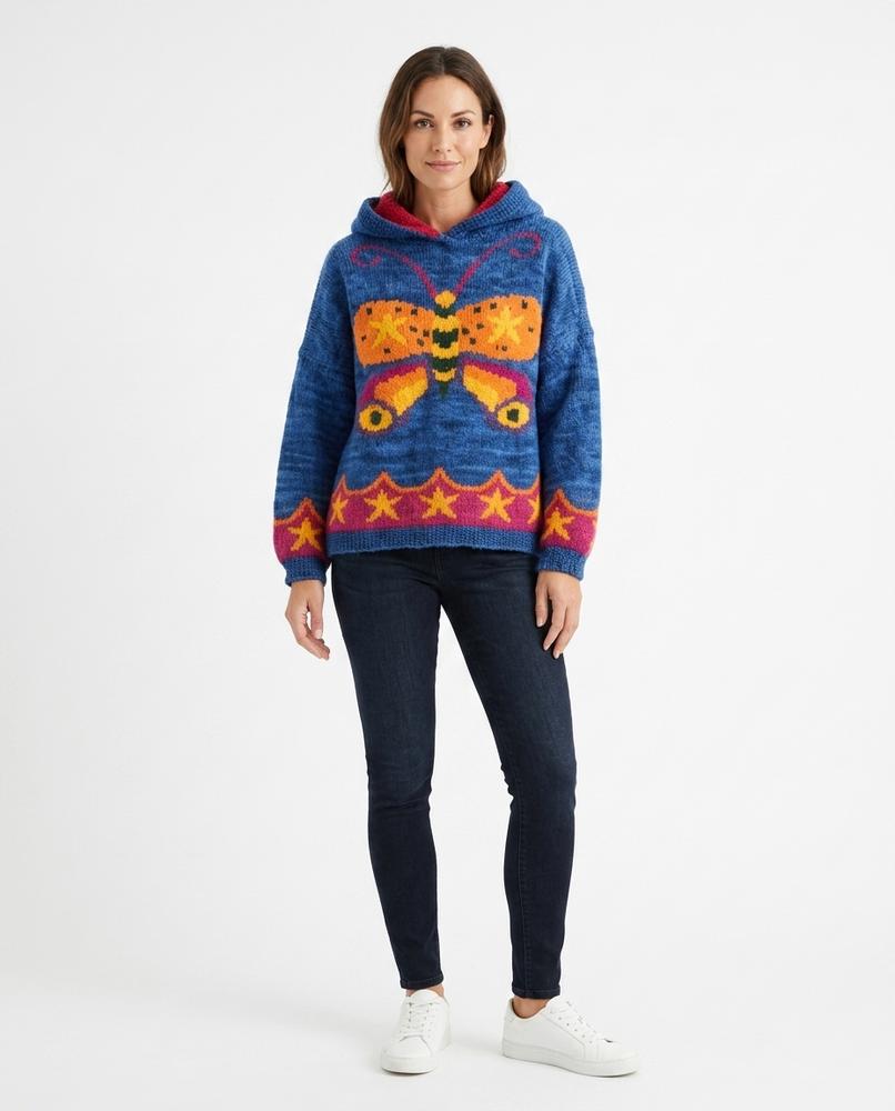 Nord Wear - Veguk | Knitted Graphic Hoodie Women