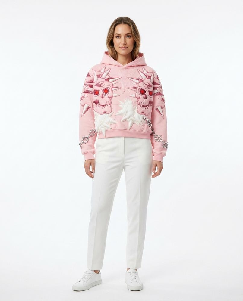 Nord Wear - Cates | Embroidered Cropped Hoodie Women
